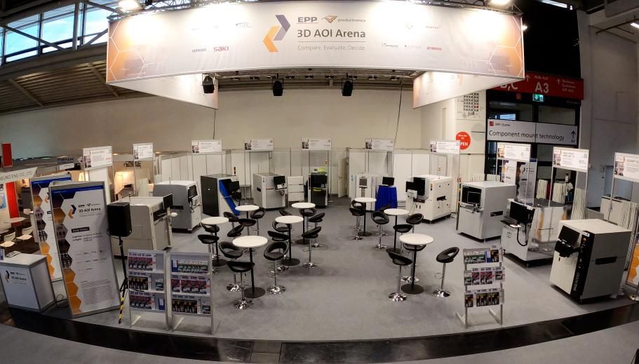 3D AOI Arena @ productronica