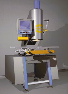 Semi-automatic component press-in machine