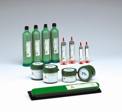 Lead-free and tin-lead solder paste