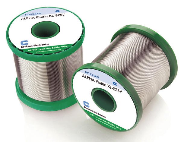 Solder wire for no clean lead free applications