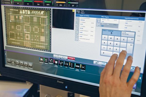 touch screen monitors used in a manufacturing line brands