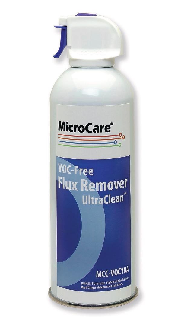 Non-halogenated, VOC-free flux remover
