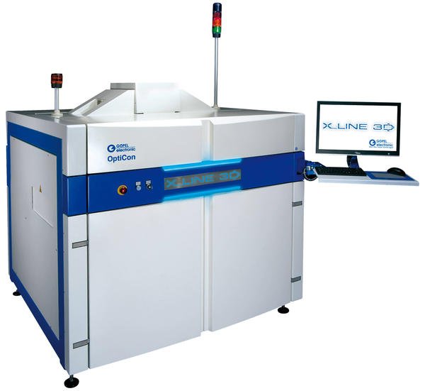 3D X-ray inspection system with integrated AOI