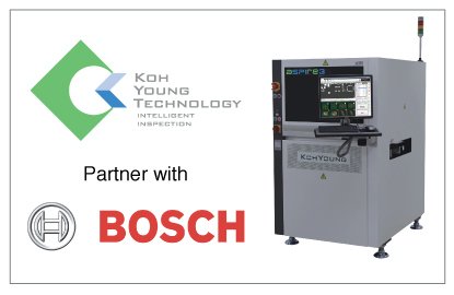 Koh Young Technology continues exclusive SPI partnership with Bosch
