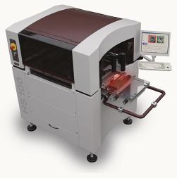 Semi-auto printer for precise alignment