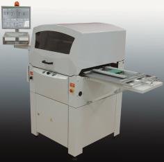 Manual fine-pitch printer with vision