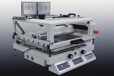 Semiautomatic stencil printer now available with vision