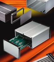 Enclosures with integral heat sink