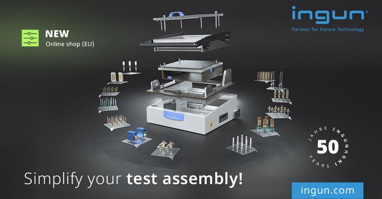 Ingun to introduce new test assembly solutions