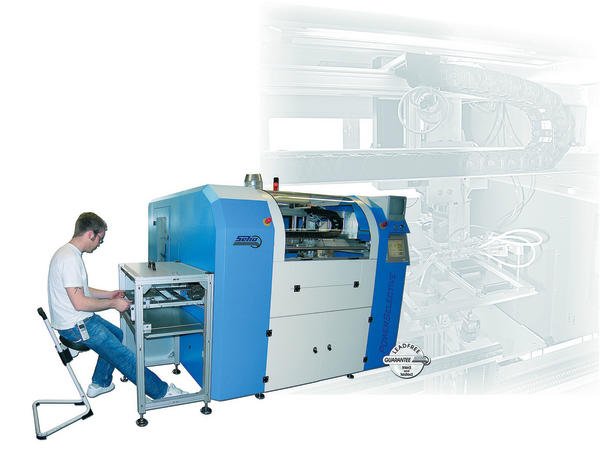 Soldering machine for flexible production
