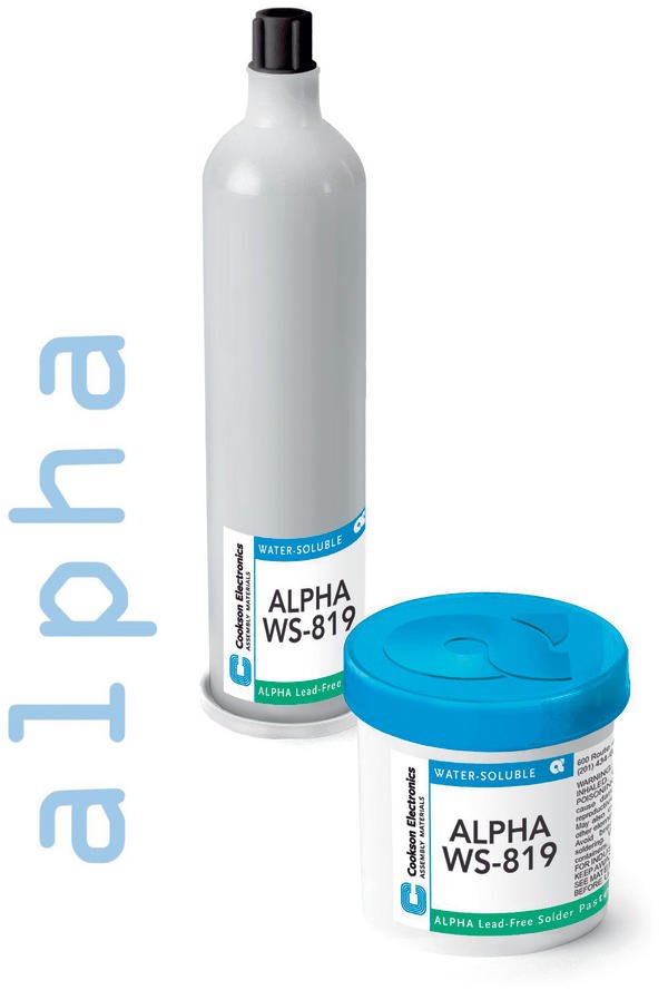 Water-soluble solder paste for high reliability lead-free assembly applications