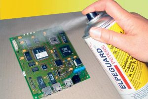 Conformal coating in spray cans