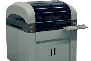 In-line printer for high-mix/high-speed production