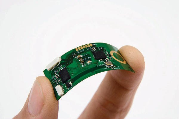 Ultra-thin chip embedding for wearable electronics