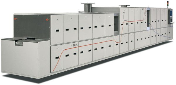 New fast fire furnaces for solar cell metallization