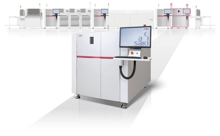 Saki adds ultra high-speed 3D AXI solution in-line x-ray inspection range