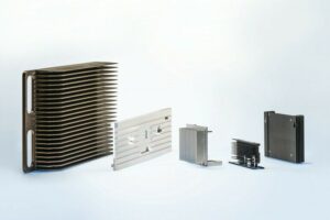 CTX offers heat sinks from extruded aluminum profiles