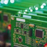 Modern_Electronics_Ideas._Closeup_of_Lot_of_Electronic_Printed_Circuit_Boards_with_Lots_of_Surface_Mounted_Components.Horizontal_Shot