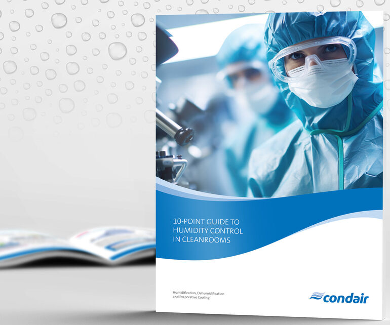 Condair releases new guide to humidity control in cleanrooms