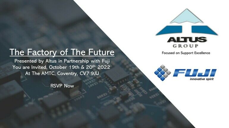 Altus and Fuji to jointly host ‘Factory of the Future’ event in Coventry