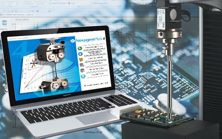 New materials testing software for electronic components