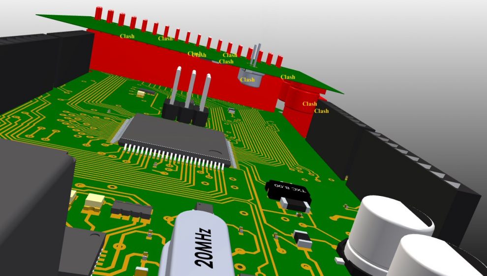 Pulsonix adds 3D collision detection to software for multi-board and board folding