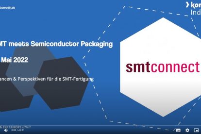 Video: Opportunities and Prospects for SMT Manufacturing