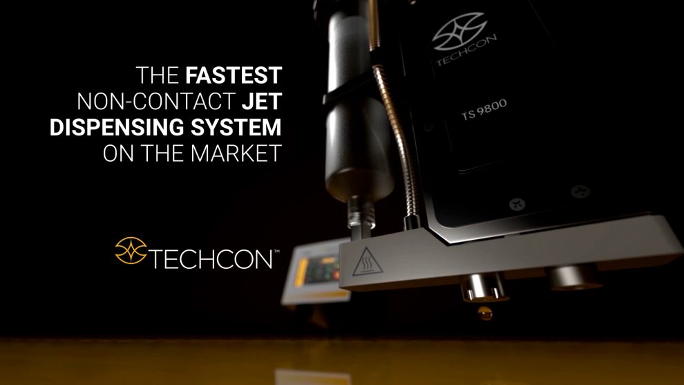 Techcon launches new jet valve dispensing system