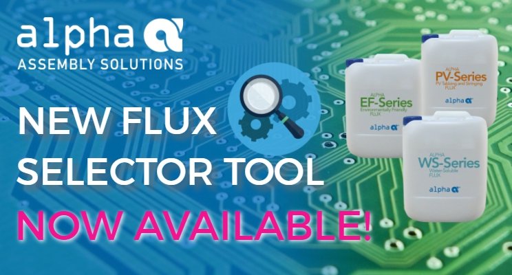 Web-based liquid flux selector tool