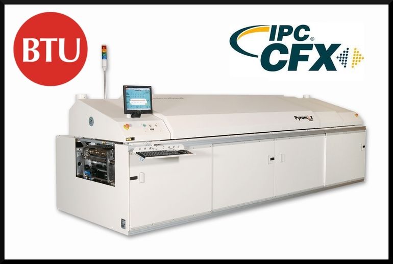 BTU oven control system supports IPC CFX