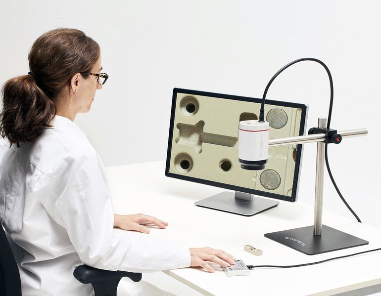 Full range of inspection with HD microscope package