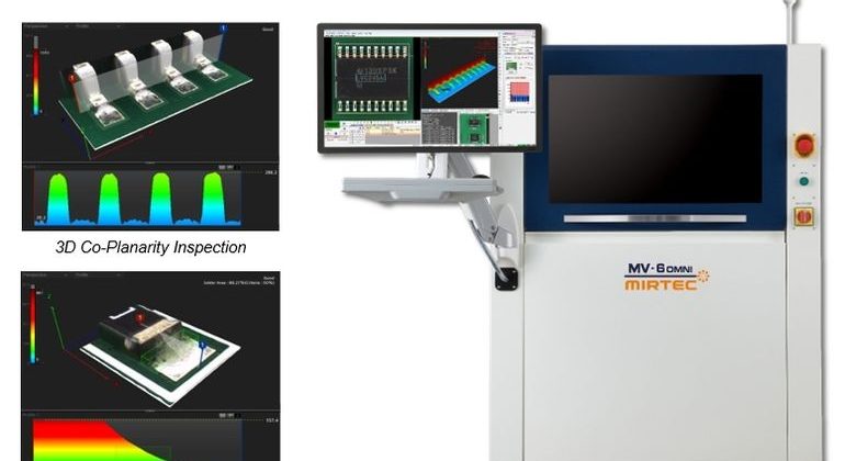 Mirtec MV-OMNI-6 3D AOI machine