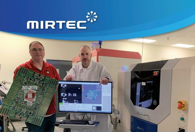 Partnership with Mirtec for total quality 3D AOI solution