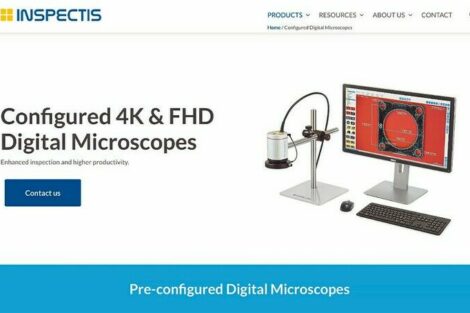 Inspectis launches new website for digital inspection systems