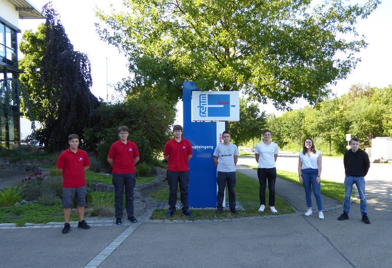 Apprentices started their training at Rehm Thermal Systems