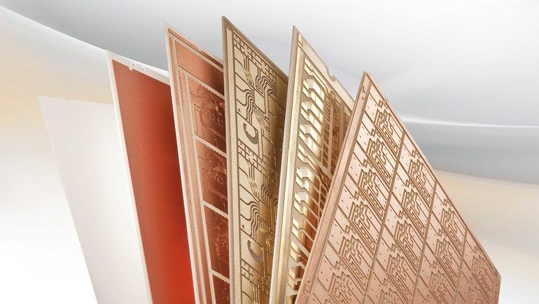 Enhanced direct bonded copper and multi-layer ceramic substrates