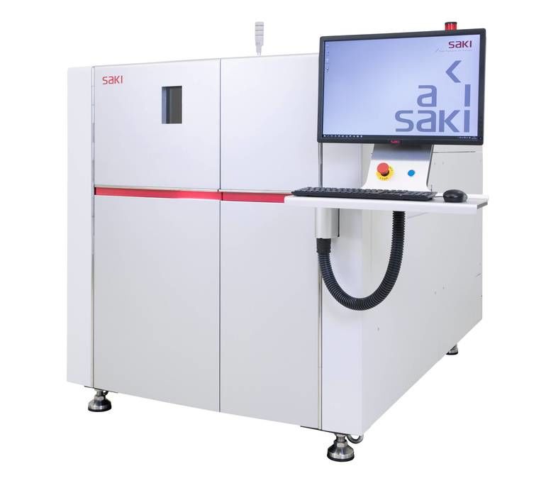 Saki’s inline 3D-CT automated inspection system at productronica