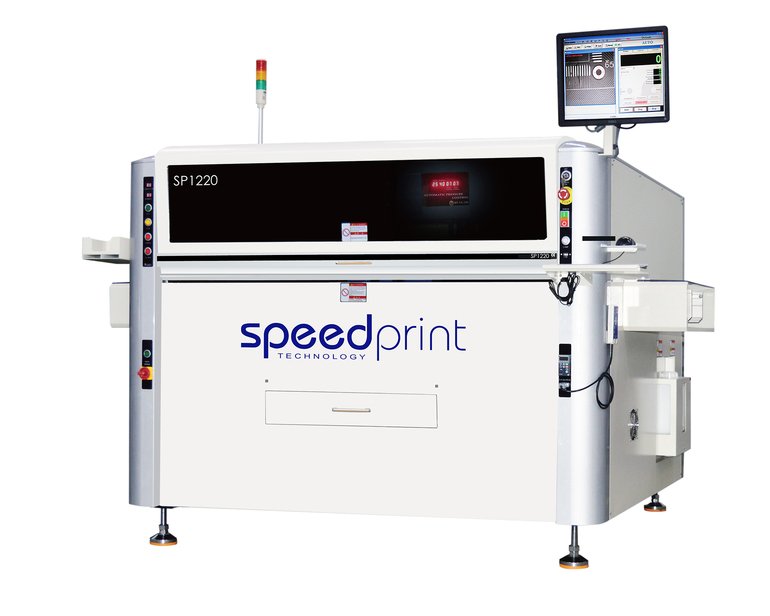 Mid-sized long board printer with SPI inspection technology