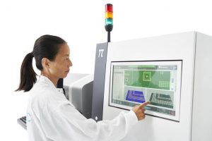 woman using PI 3D SPI system