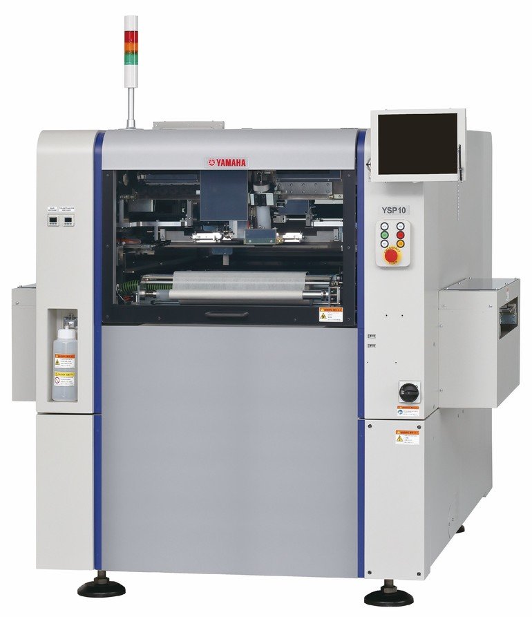 Solder paste printer enables full automation of production changeover work