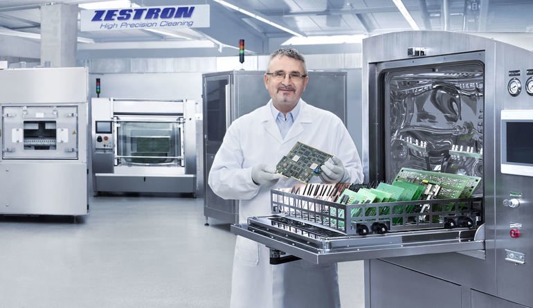 Compatible cleaning chemistry from Zestron at productronica